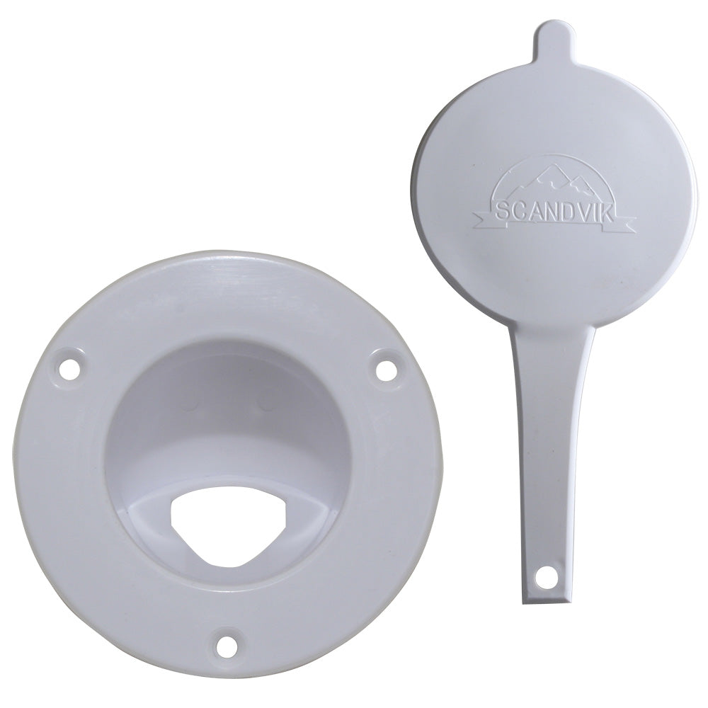 Scandvik White Vertical Cup  Cap f/Scandvik PN 1075 [10029P]