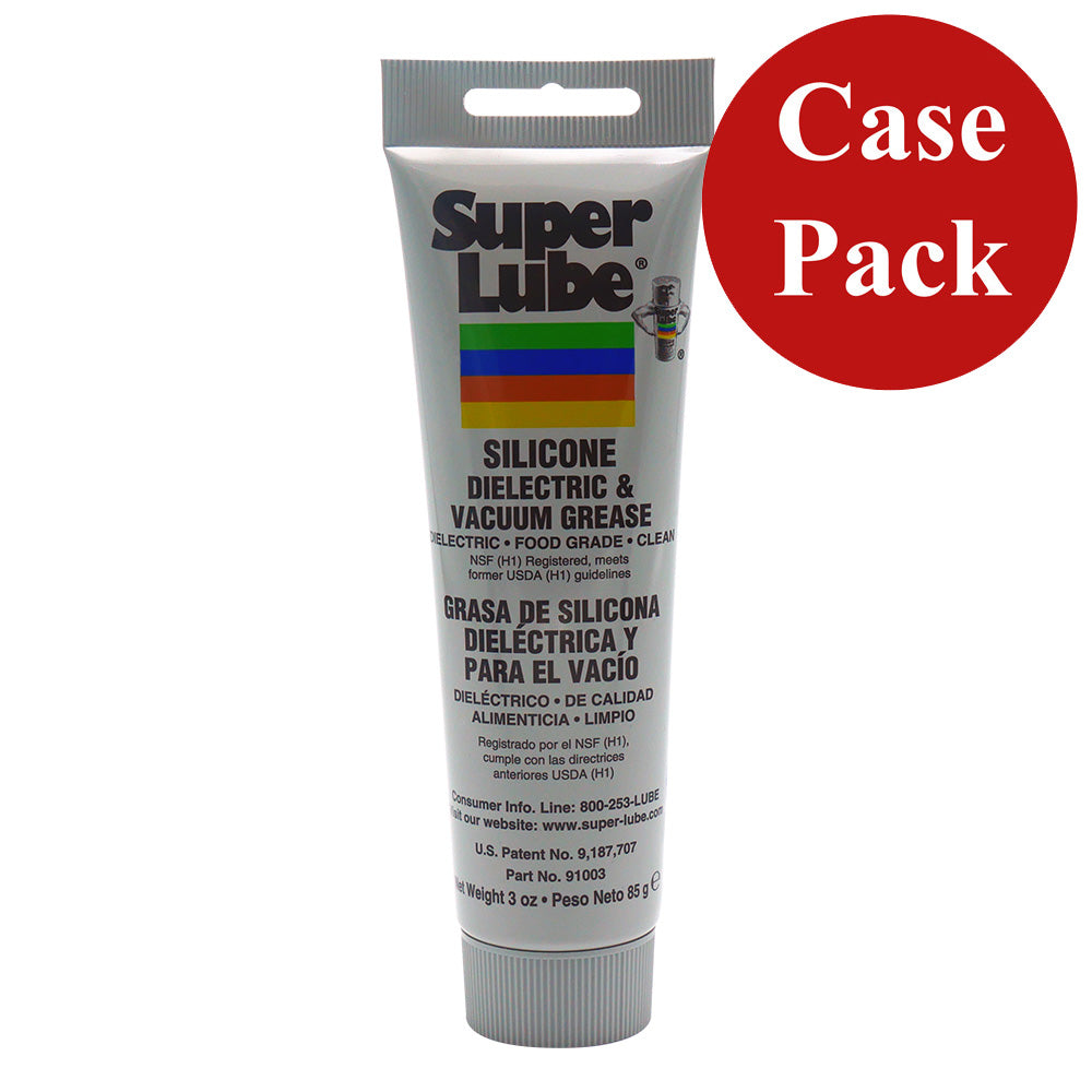 Super Lube Silicone Dielectric  Vacuum Grease - 3oz Tube *Case of 12 [91003-CASE]