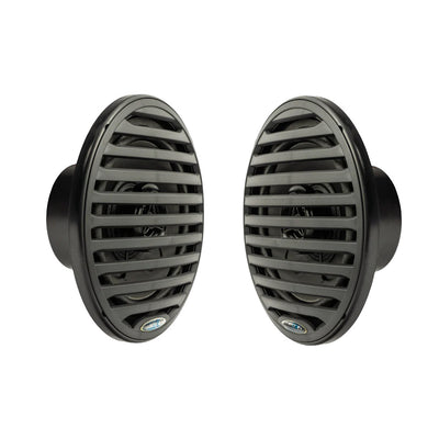Aquatic AV 6.5" Economy Speakers - Black - Pair [EC122]