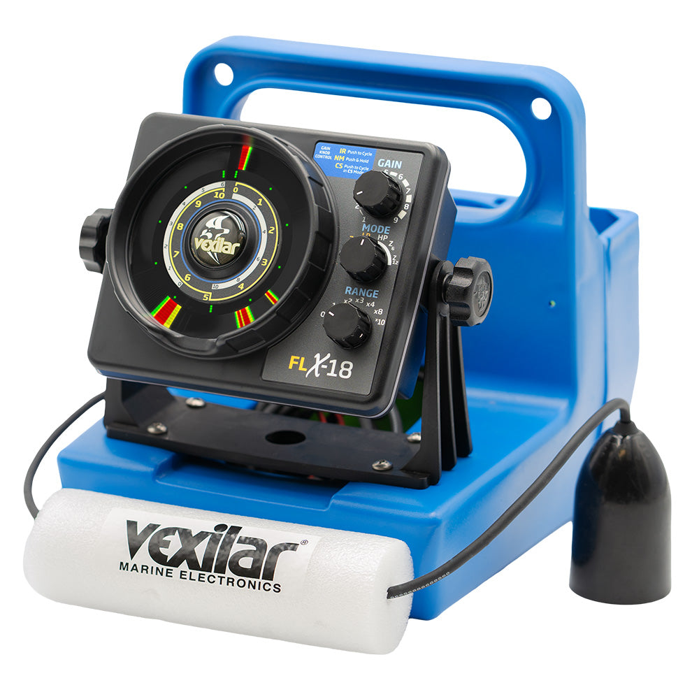Vexilar FLX-18 Genz Pack w/12 Degree Ice-Ducer  DD-100 [GPX1812]