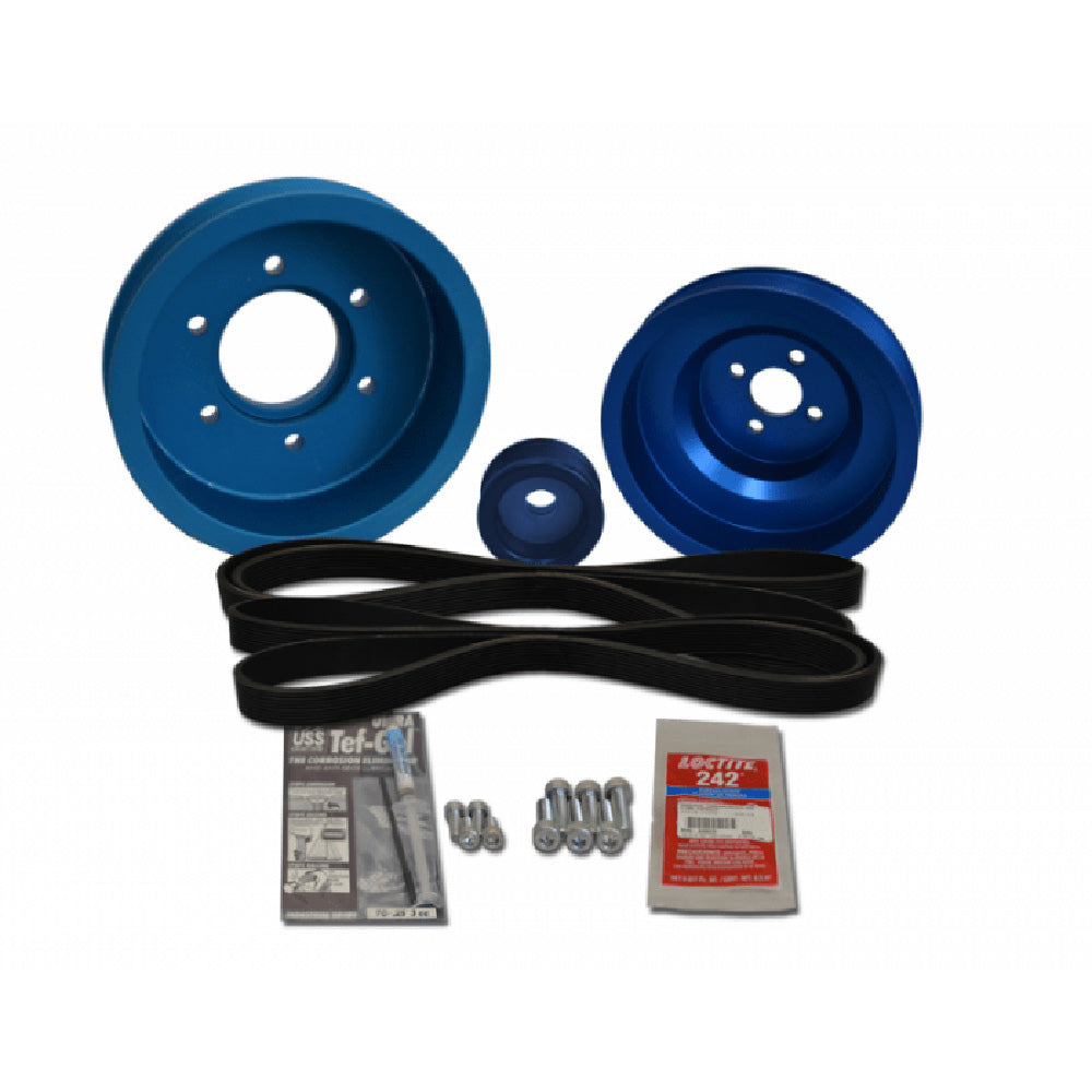 Balmar Pulley Kit f/Yanmar 4JH3-TE, 4JH3-HTE [48-YSP-4JH-D]