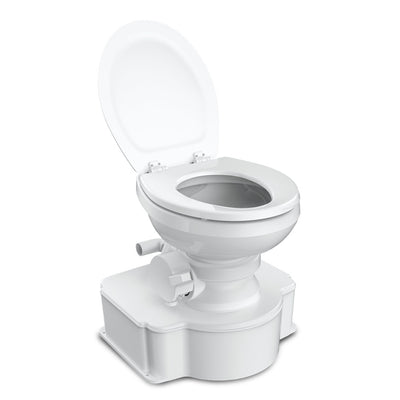 Dometic White M65 Marine Gravity Toilet - Elongated Seat Size w/Foot Pedal [312500001]