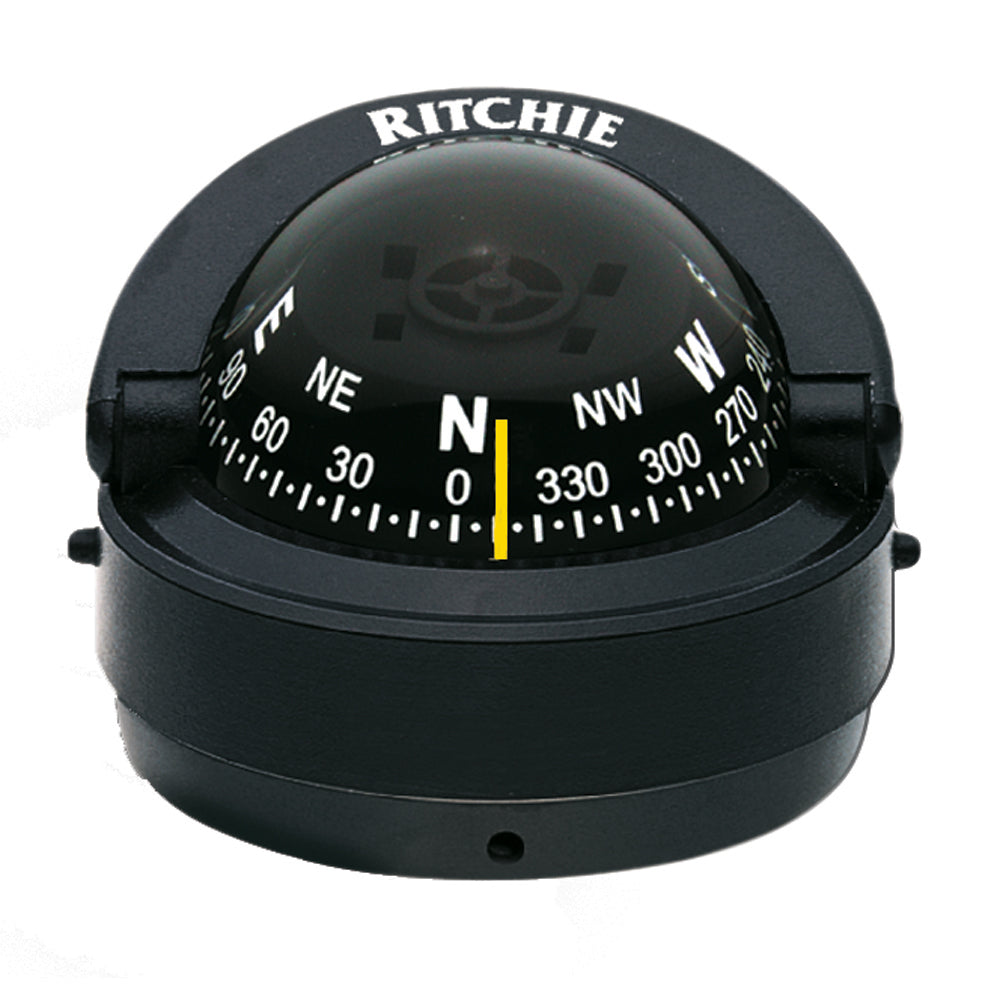 Ritchie S-53 Explorer Compass - Surface Mount - Black [S-53] - Themarineking
