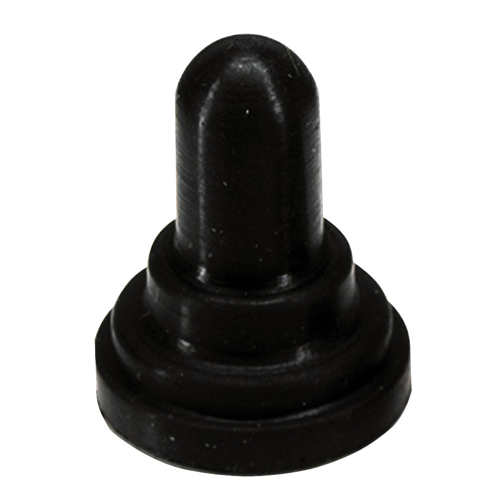 Paneltronics Toggle Switch Boot - 23/32" Round Nut - Black f/Toggle Switch [048-002]