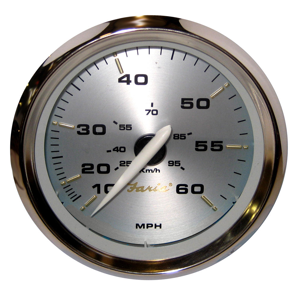 Faria Kronos 4" Speedometer - 60MPH (Mechanical) [39009]