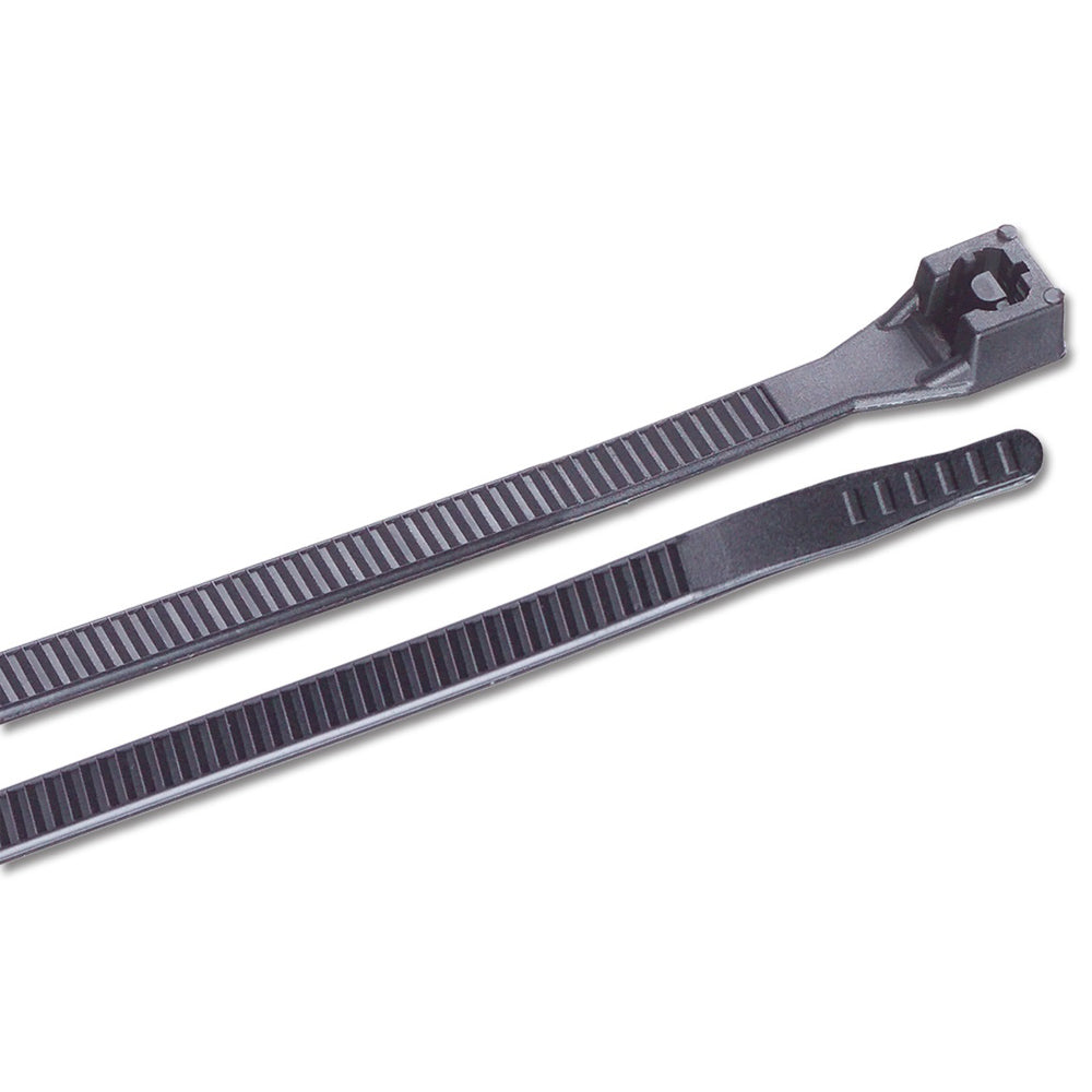 Ancor 11" UV Black Standard Cable Zip Ties - 100 Pack [199211]