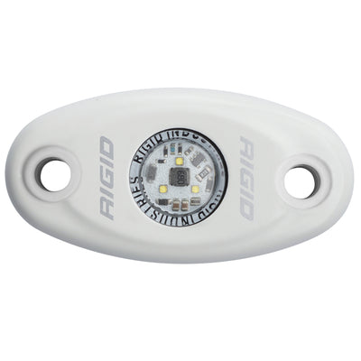 RIGID Industries A-Series White Low Power LED Light - Single - Natural White [480143]