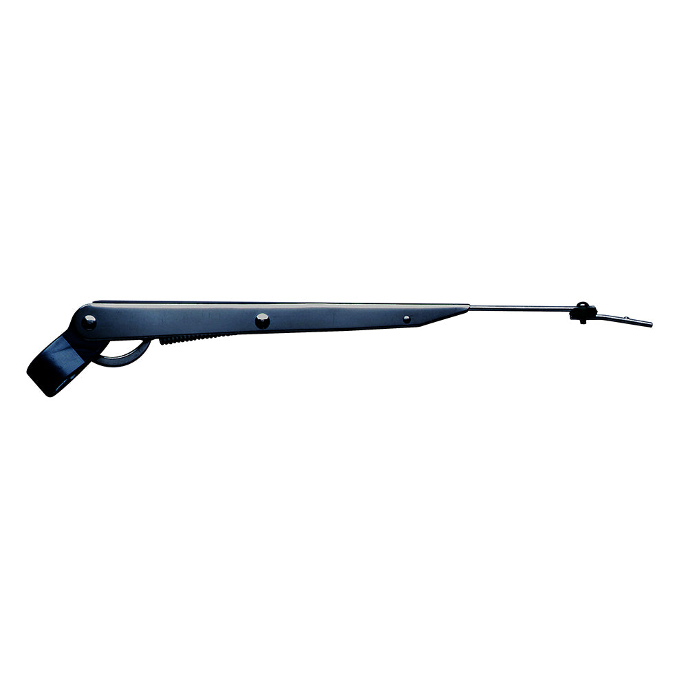Marinco Wiper Arm Deluxe Stainless Steel - Black - Single - 18"-24" [33070A]
