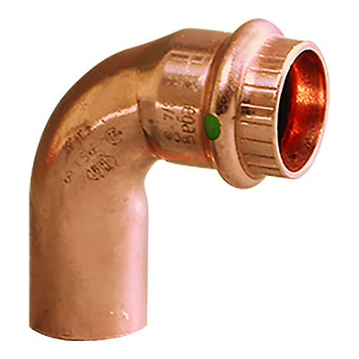 Viega ProPress 1-1/4" - 90 Copper Elbow - Street/Press Connection - Smart Connect Technology [77062]