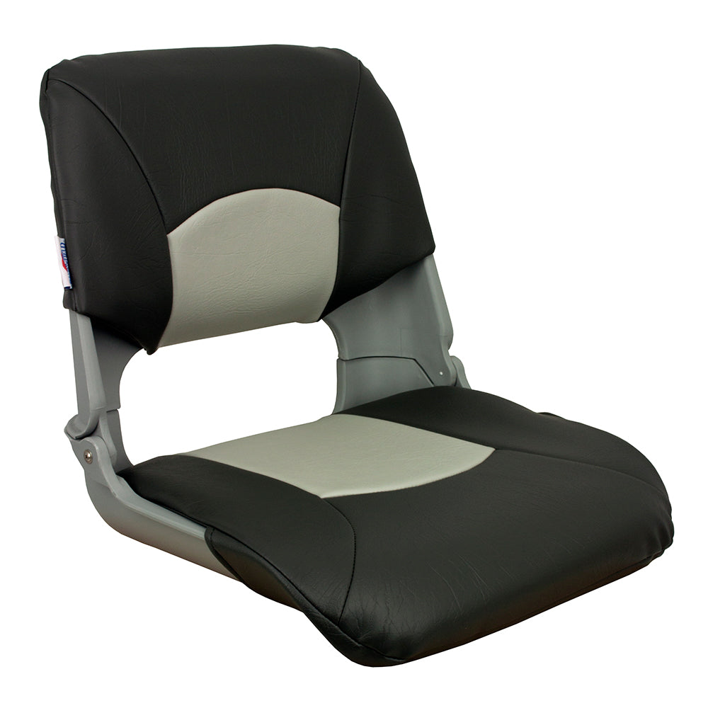 Springfield Skipper Standard Folding Seat - Grey/Charcoal [1061017]
