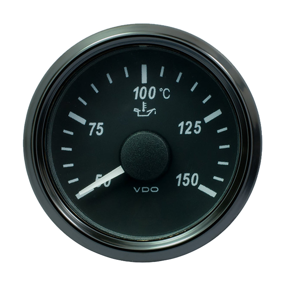 VDO SingleViu 52mm (2-1/16") Oil Temp. Gauge - 150 C - 322-18 Ohm [A2C3833380030]