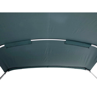 SureShade Power Bimini - Clear Anodized Frame - Green Fabric [2020000303]