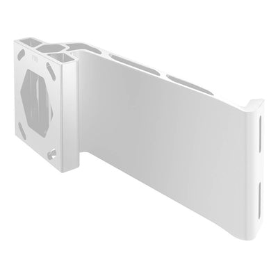 Minn Kota Raptor Jack Plate Adapter Bracket - Port - 8" Setback - 6" Rise - White [1810387] - Themarineking