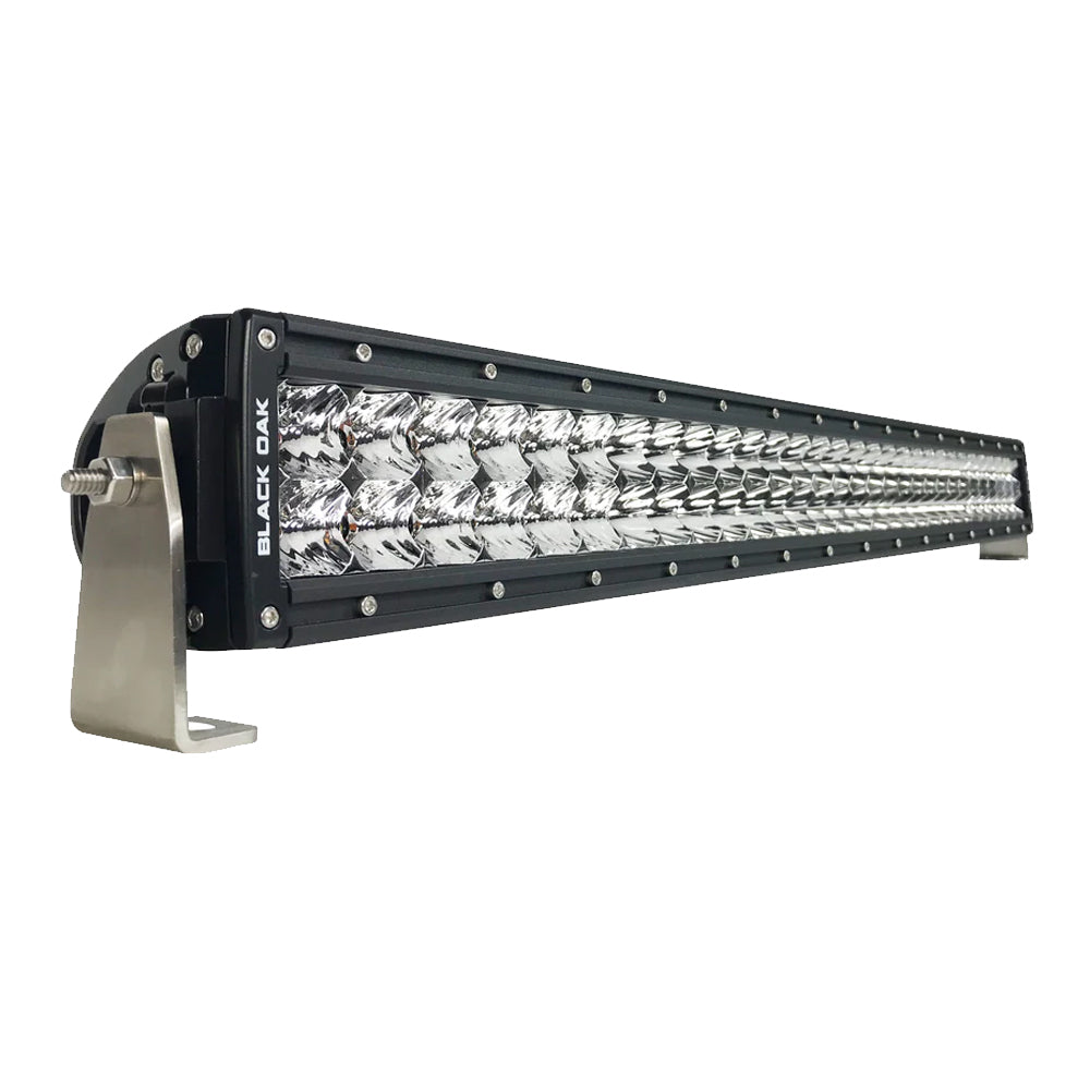 Black Oak Pro Series 3.0 Double Row 30" LED Light Bar - Combo Optics - Black Housing [30C-D5OS]